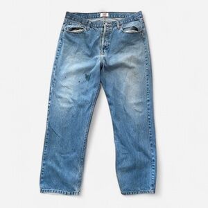 Men’s Levi’s Strauss 501 Vintage Lignt Wash Button Fly Jeans Size 38x32